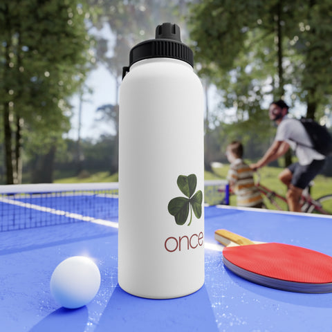 Once Stainless Steel Water Bottle, Sports Lid