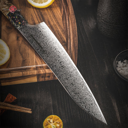 Damascus Steel Chef Knife Universal Kitchen Cutting Knife