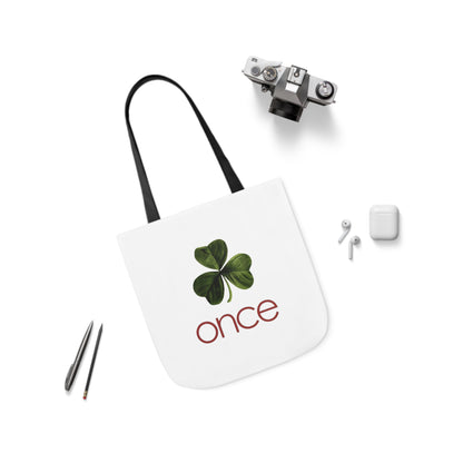 Once Canvas Tote Bag, 5-Color Straps