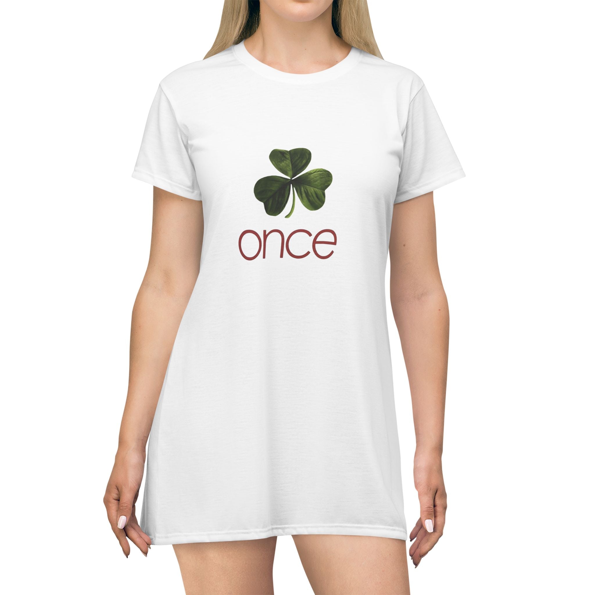 Once T-Shirt Dress (AOP)