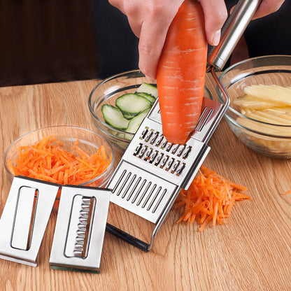 Stainless Steel Multifunctional Manual Vegetable Cutter Wave Knife Slicing
