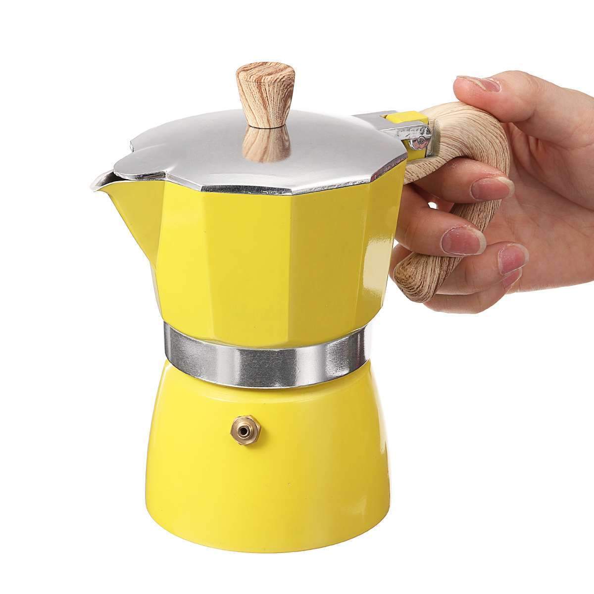 Concentrated Household Aluminum Italian Moka Pot