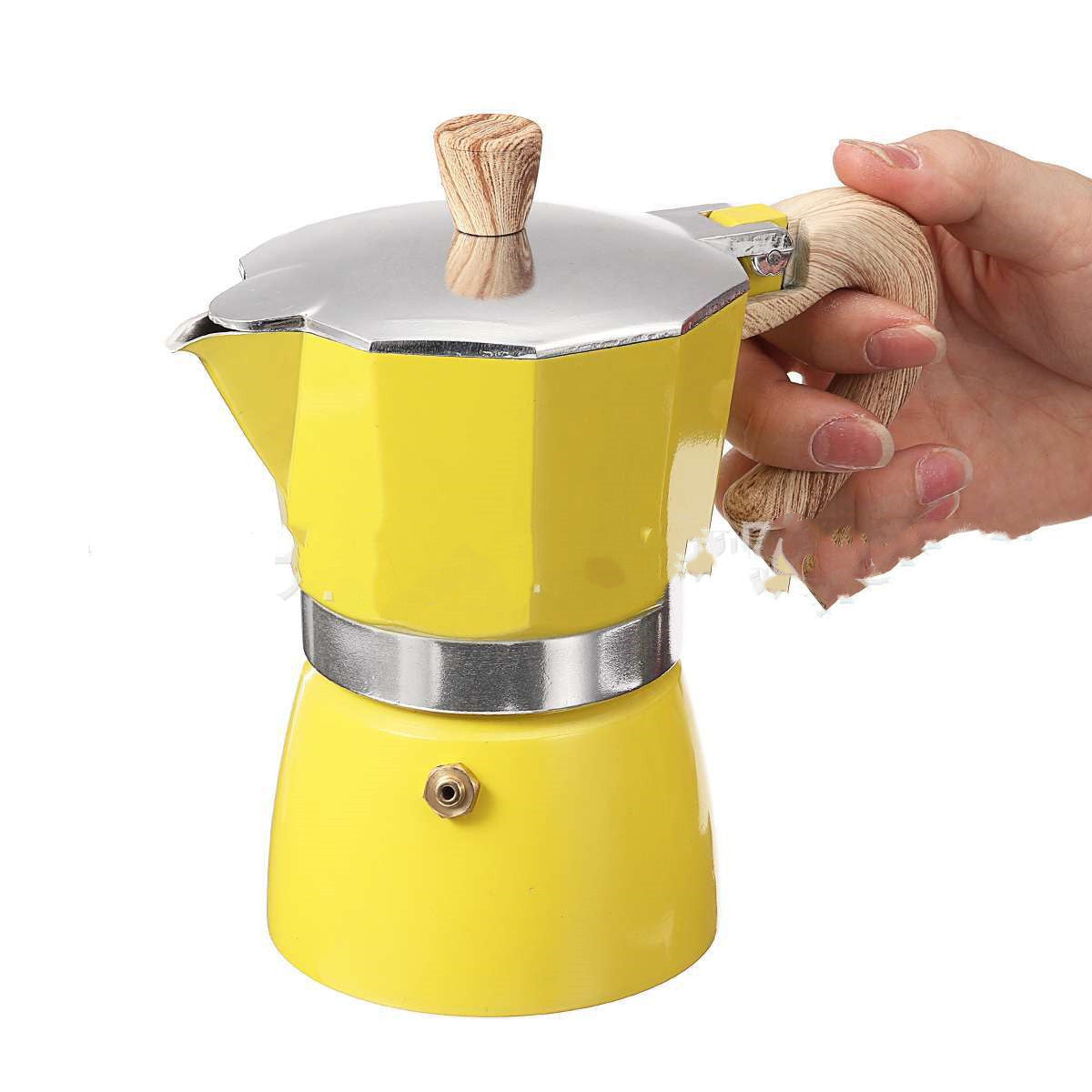 Concentrated Household Aluminum Italian Moka Pot
