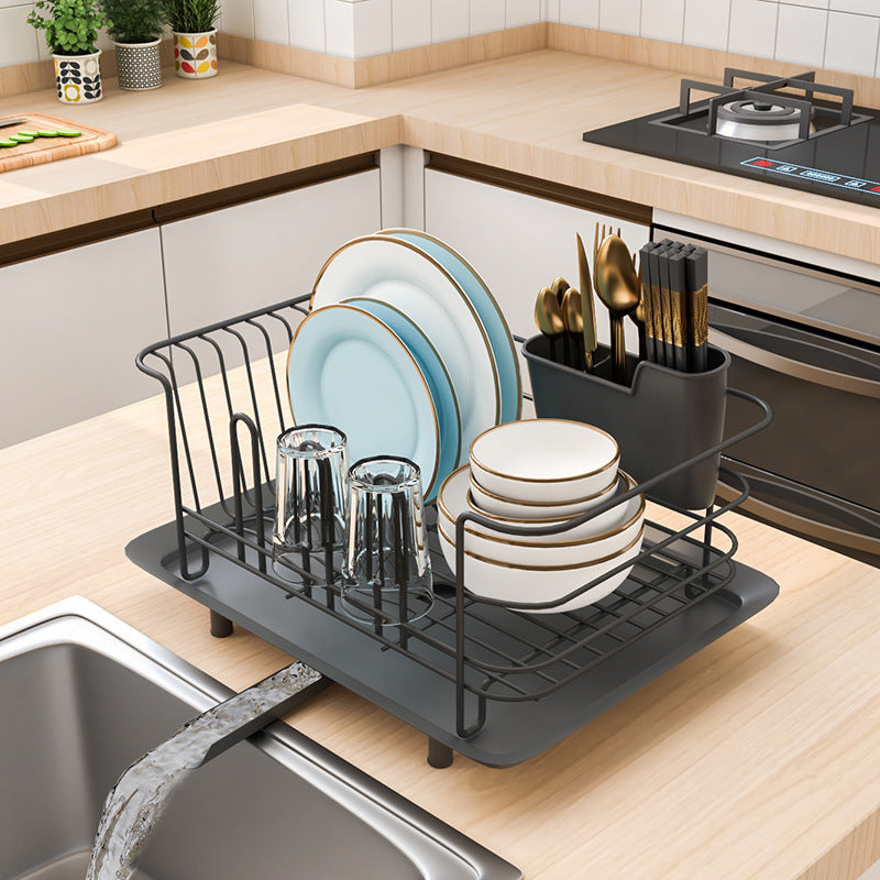 Stainless Steel Dish Rack – Drain Rack & Kitchen Shelf