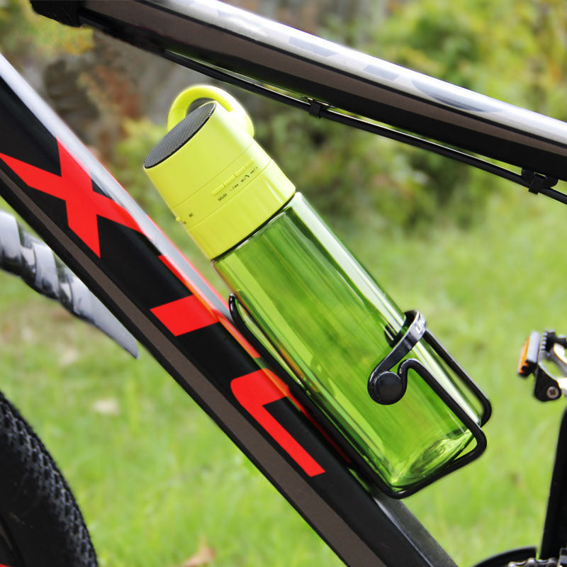 Water Bottle with Integrated Bluetooth Speaker
