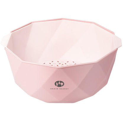 Double-Layer Vegetable Sink Plastic Drain Basket