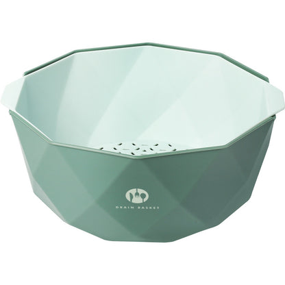 Double-Layer Vegetable Sink Plastic Drain Basket
