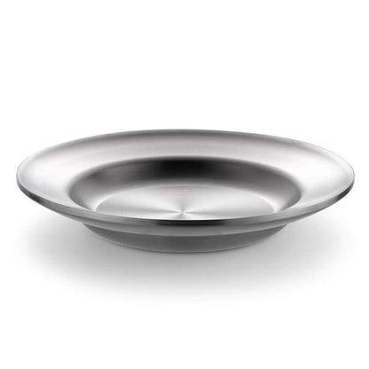 Stainless Steel Plate Household Round Dinner Plate