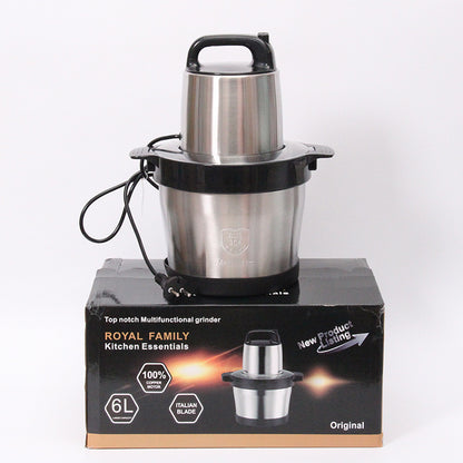 Stainless Steel Two-Speed Electric Meat Grinder