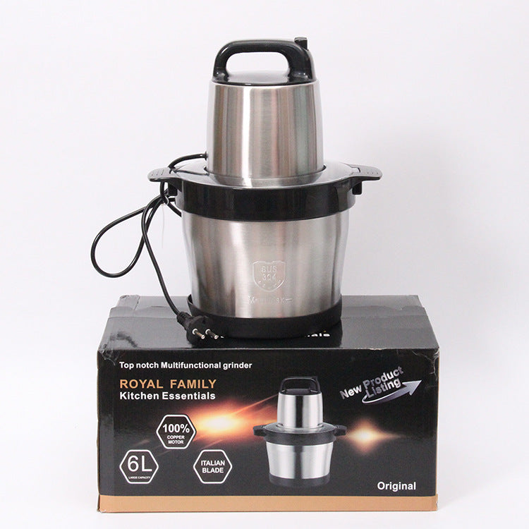 Stainless Steel Two-Speed Electric Meat Grinder