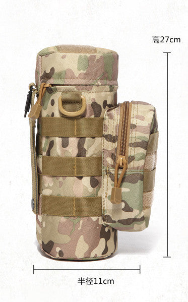 Tactical Camouflage Water Bottle Pouch with Molle System