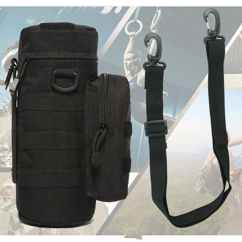 Tactical Camouflage Water Bottle Pouch with Molle System