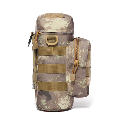 Tactical Camouflage Water Bottle Pouch with Molle System