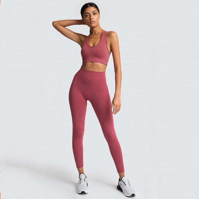 Women's Yoga Suit Stretch Fitness