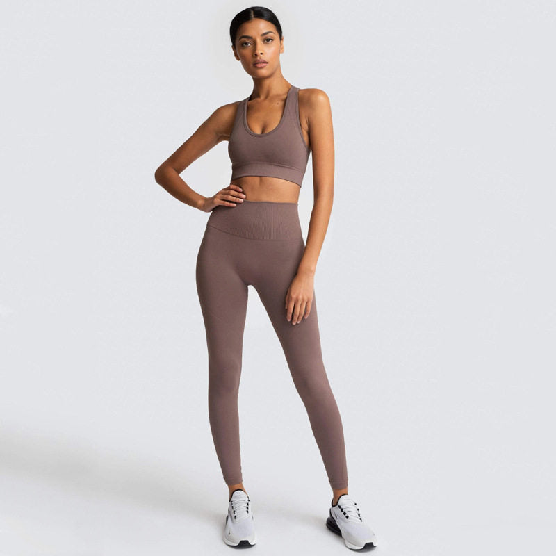 Women's Yoga Suit Stretch Fitness