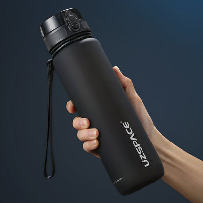 Insulated Bottle with Infuser and Carry Strap