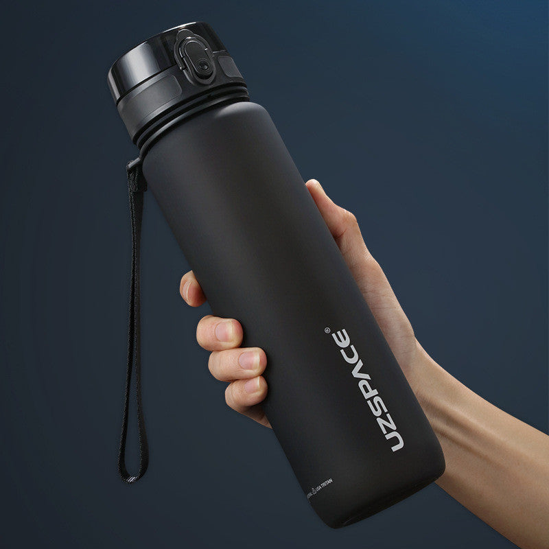 Insulated Bottle with Infuser and Carry Strap