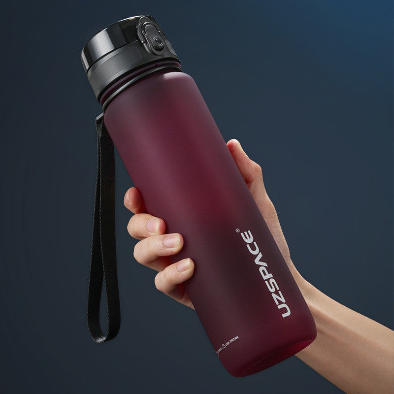 Insulated Bottle with Infuser and Carry Strap