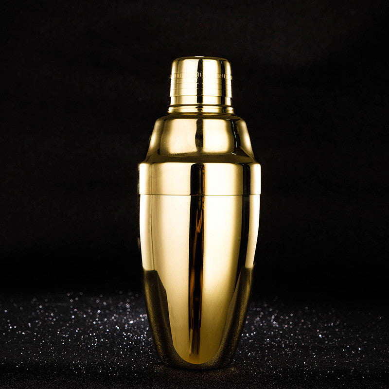 Stainless Steel Japanese-Style Cocktail Shaker – Three-Stage Bar Tool Shaker Cup