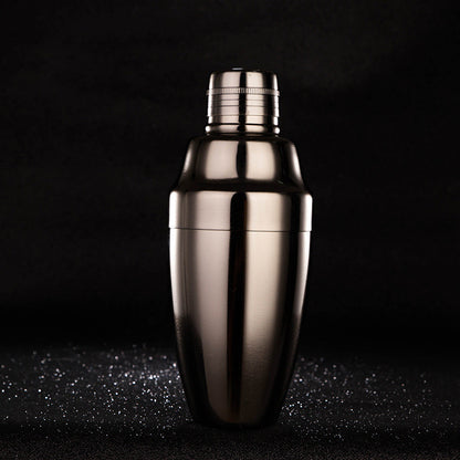 Stainless Steel Japanese-Style Cocktail Shaker – Three-Stage Bar Tool Shaker Cup