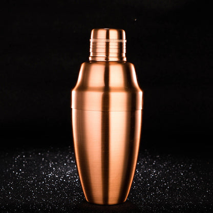 Stainless Steel Japanese-Style Cocktail Shaker – Three-Stage Bar Tool Shaker Cup
