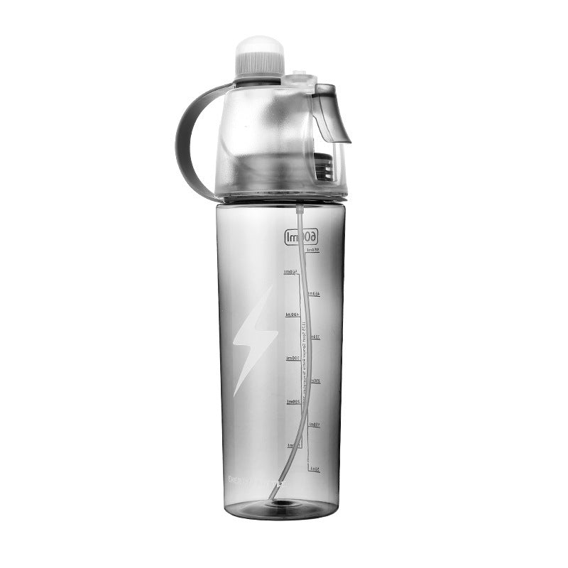 One-Touch Sports Bottle with Carry Handle