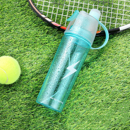 One-Touch Sports Bottle with Carry Handle
