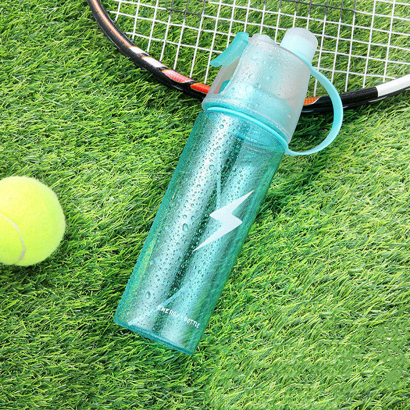 One-Touch Sports Bottle with Carry Handle