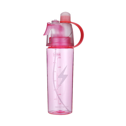 One-Touch Sports Bottle with Carry Handle