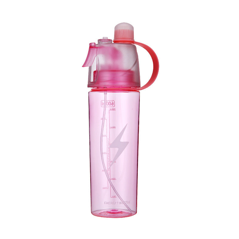 One-Touch Sports Bottle with Carry Handle