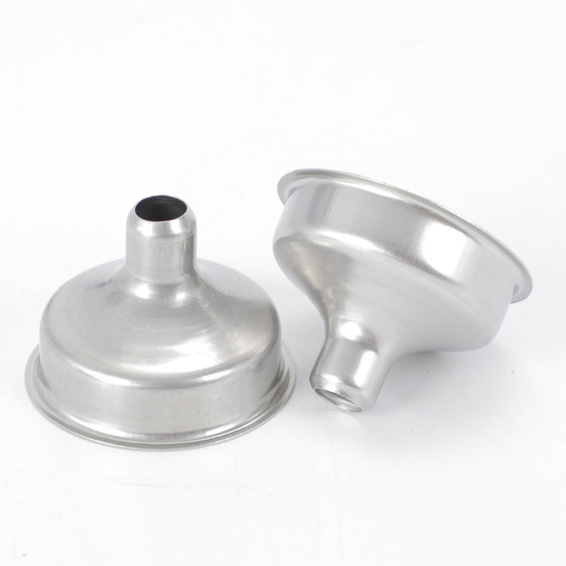 Stainless Steel Hip Flask Matching Funnel Mini Wine Bottle Funnel