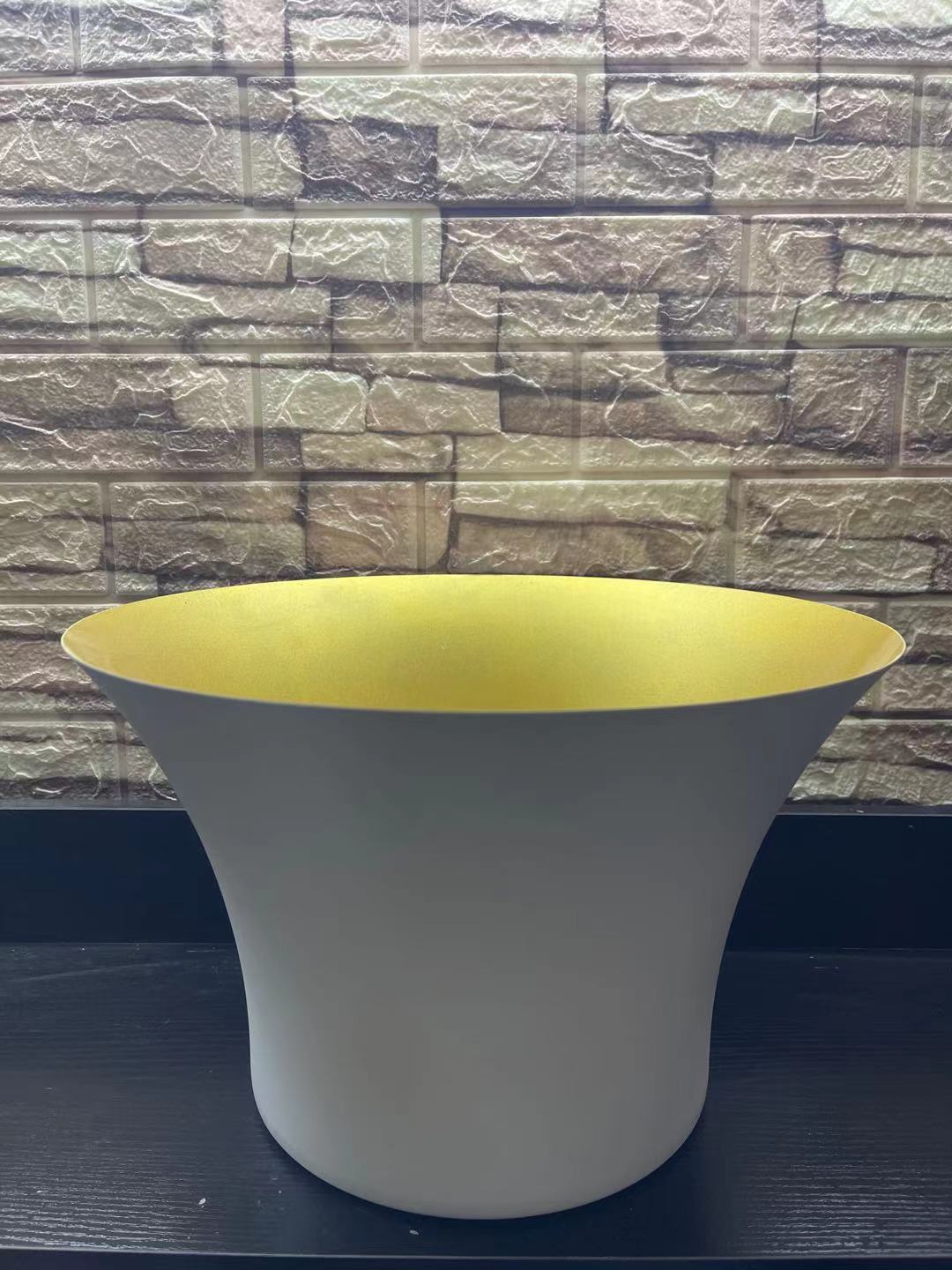 Stainless Steel Champagne & Ice Bowl – Golden Salad & Champagne Bucket