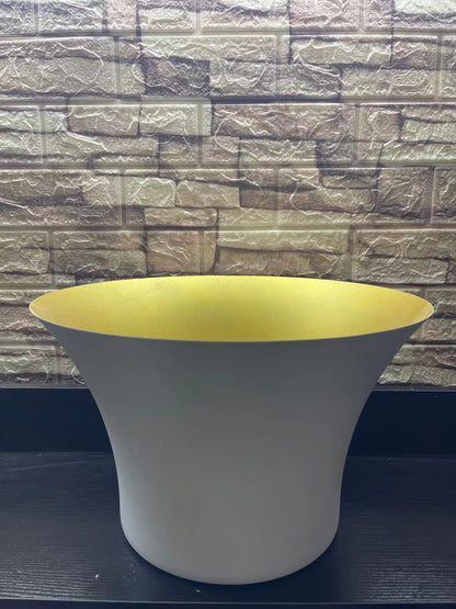 Stainless Steel Champagne & Ice Bowl – Golden Salad & Champagne Bucket