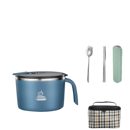 304 Student Lunch Box Stainless Steel Instant Noodle Bowl