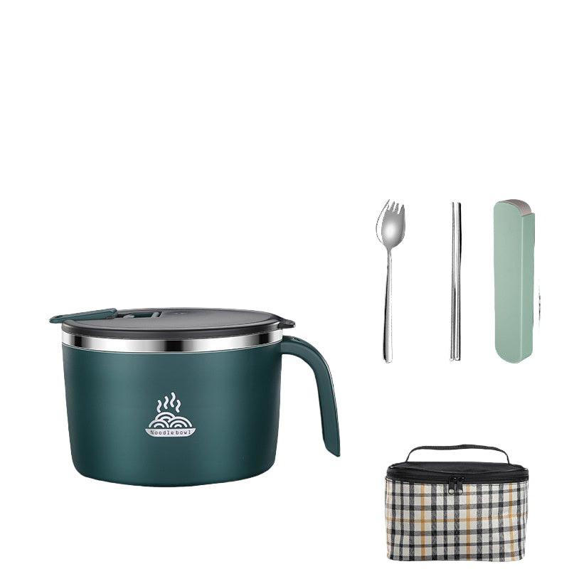 304 Student Lunch Box Stainless Steel Instant Noodle Bowl