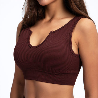 Knitted Sports Women Running Fitness Top
