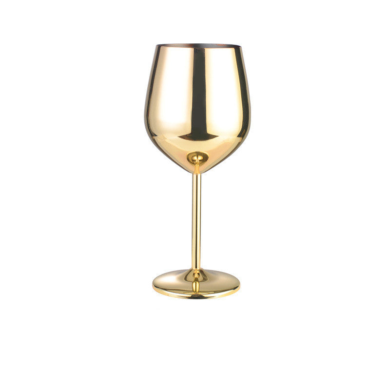 Stainless Steel Wine Glass – Durable & Stylish