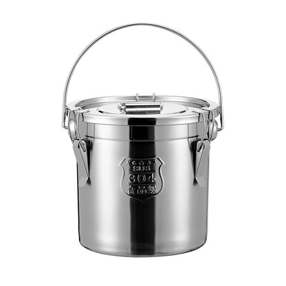 Thickened 304 Stainless Steel Sealed Bucket