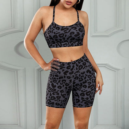 Leopard Luxe Fitness Duo