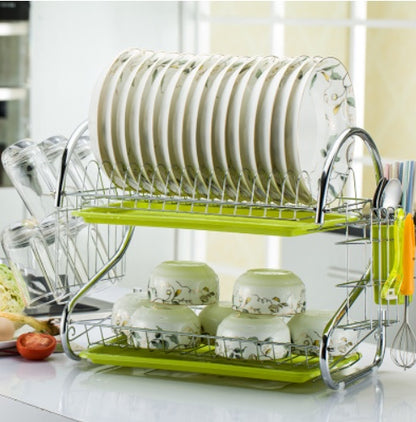 Dish Rack Storage Rack – Kitchen Shelf