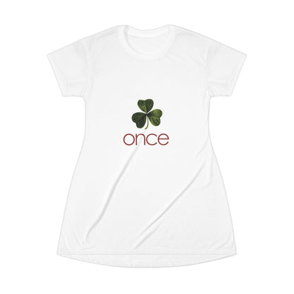 Once T-Shirt Dress (AOP)