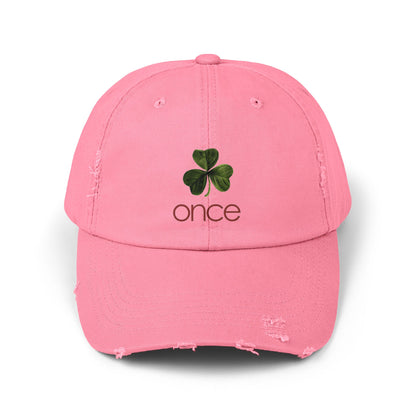 Once Unisex Distressed Cap