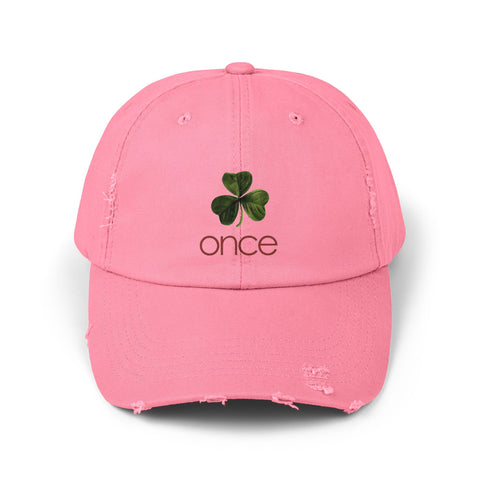 Once Unisex Distressed Cap