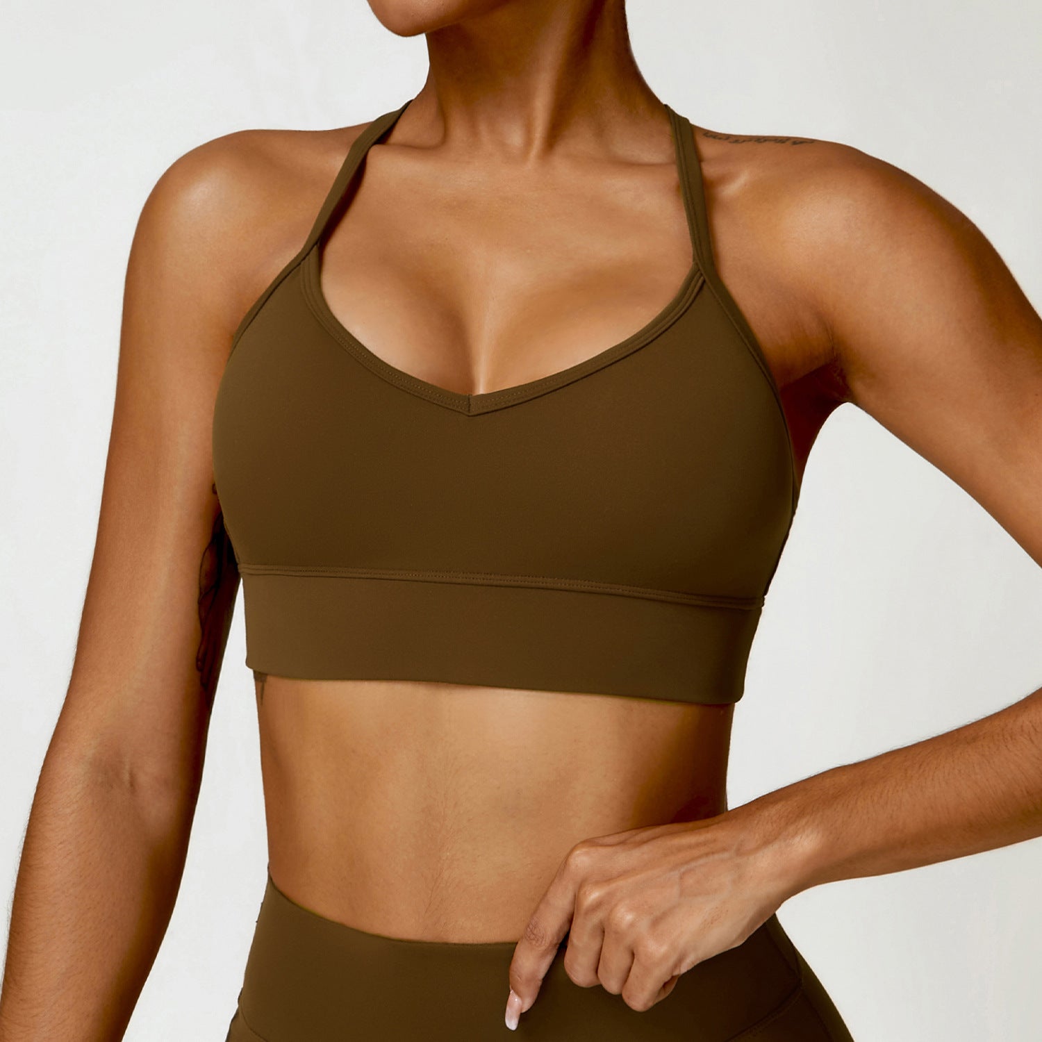 Tight Bra Cross Fitness Sports Top