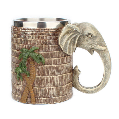 Serpent Embrace Stainless Steel Mug