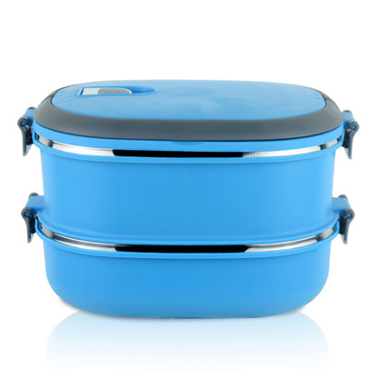 Stainless Steel Portable Lunch Box – Durable & Travel-Friendly