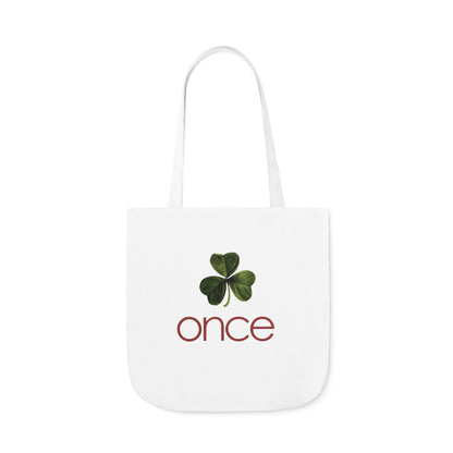 Once Canvas Tote Bag, 5-Color Straps