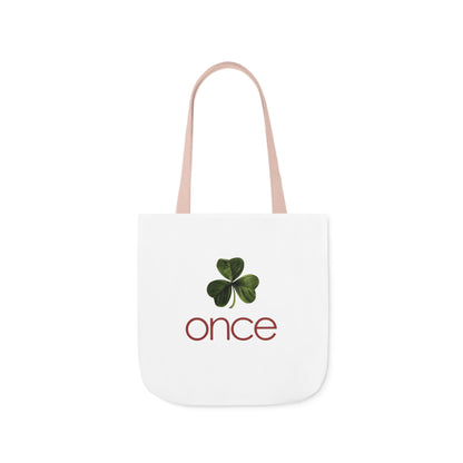 Once Canvas Tote Bag, 5-Color Straps