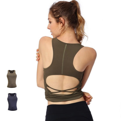 Crisscross Back Active Tank