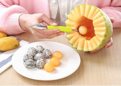 2-in-1 Melon & Fruit Baller Kitchen Fruit Sculpting Tool